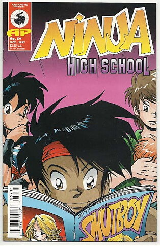 Ninja High School # 59 VF-NM