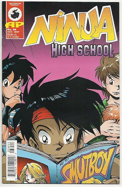 Ninja High School # 59 VF-NM