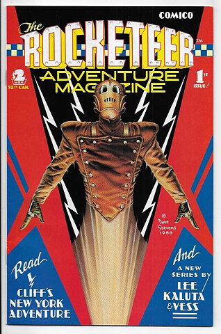 Rocketeer Adventure Magazine # 1 VF 1st Issue