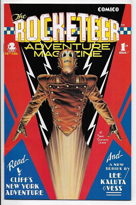 Rocketeer Adventure Magazine # 1 VF 1st Issue
