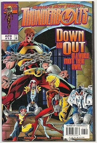 Thunderbolts # 13 VF-NM