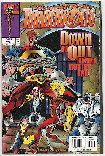 Thunderbolts # 13 VF-NM