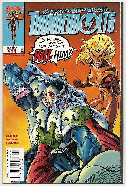 Thunderbolts # 14 VF-NM