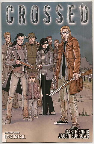 Crossed # 9 Wrap Cover NM Ny Import
