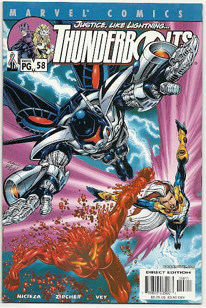Thunderbolts # 58 VF-NM