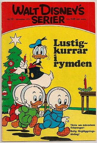 Walt Disney's Serier 1970 Nr 12 VG/FN