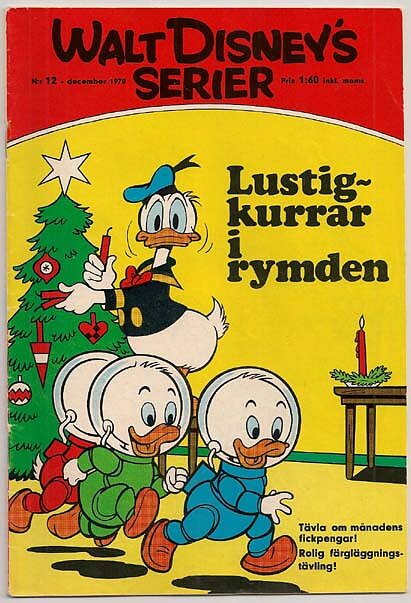 Walt Disney's Serier 1970 Nr 12 VG/FN