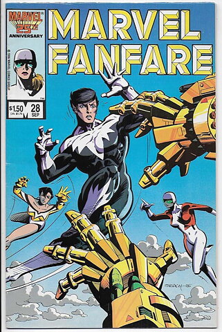 Marvel Fanfare # 28 VF