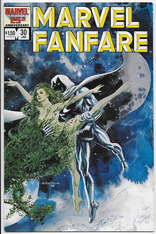 Marvel Fanfare # 30 VF/NM