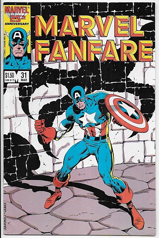 Marvel Fanfare # 31 VF/NM