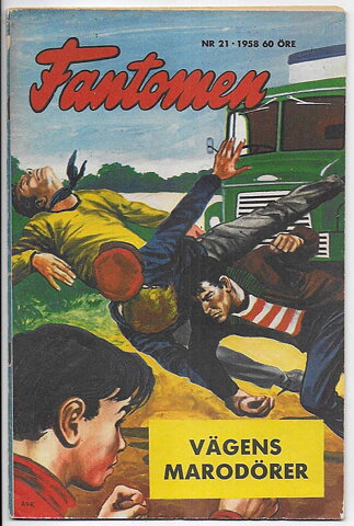 Fantomen 1958 Nr 21 FN/VF