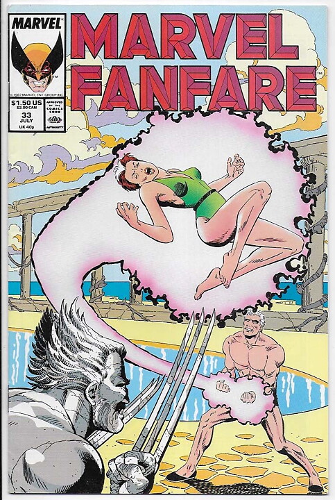 Marvel Fanfare # 33 VF/NM