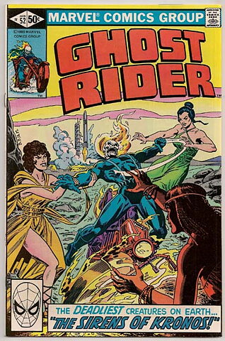 Ghost Rider # 52 VF-NM