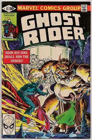Ghost Rider # 53 VF-NM