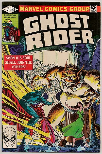 Ghost Rider # 53 VF-NM