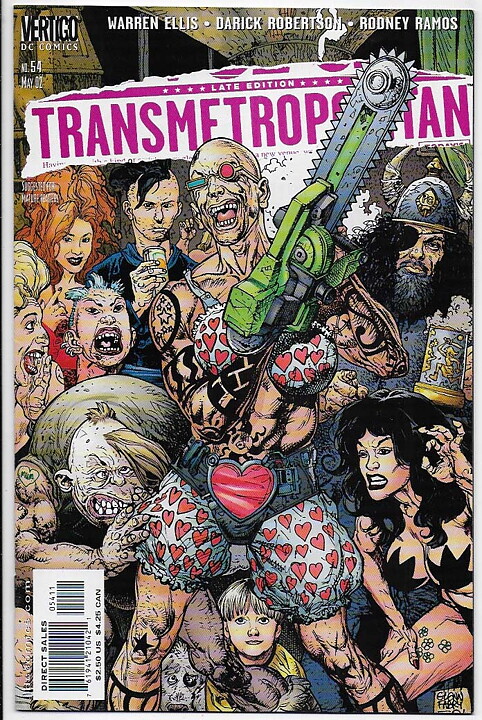 Transmetropolitan # 54 NM-