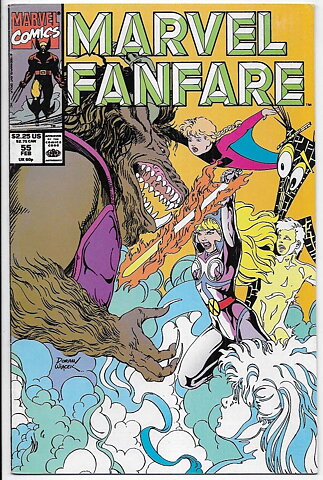 Marvel Fanfare # 55 VF/NM