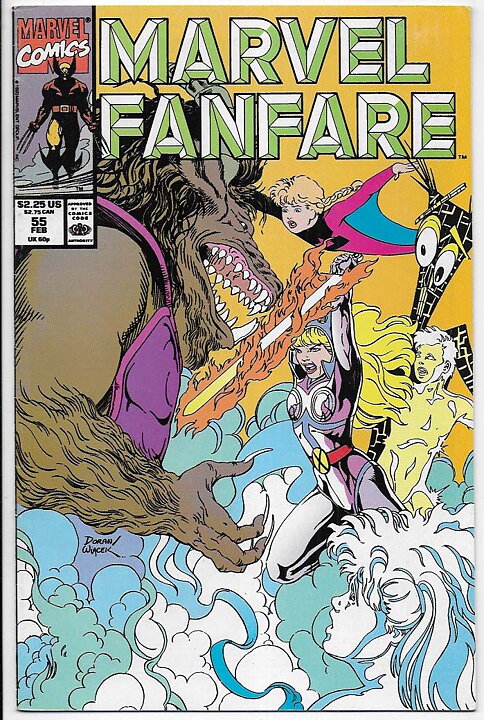 Marvel Fanfare # 55 VF/NM