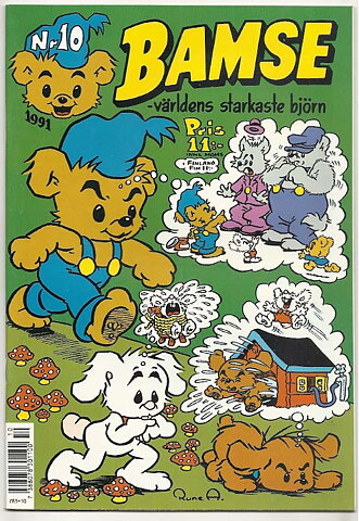Bamse 1991 Nr 10 NM Ny Oläst