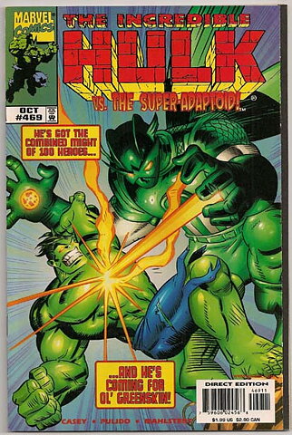 Incredible Hulk # 469 VF-NM