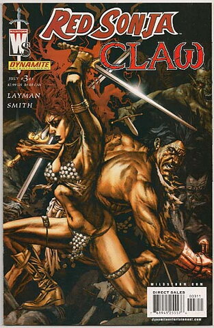 Red Sonja/Claw: The Devil's Hands # 3B VF-NM