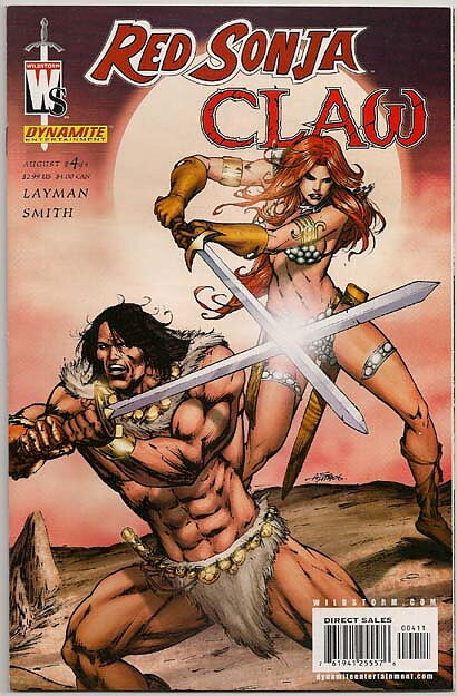 Red Sonja/Claw: The Devil's Hands # 4B VF-NM