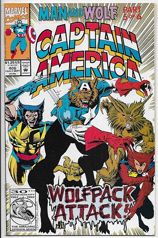 Captain America # 406 VF/NM