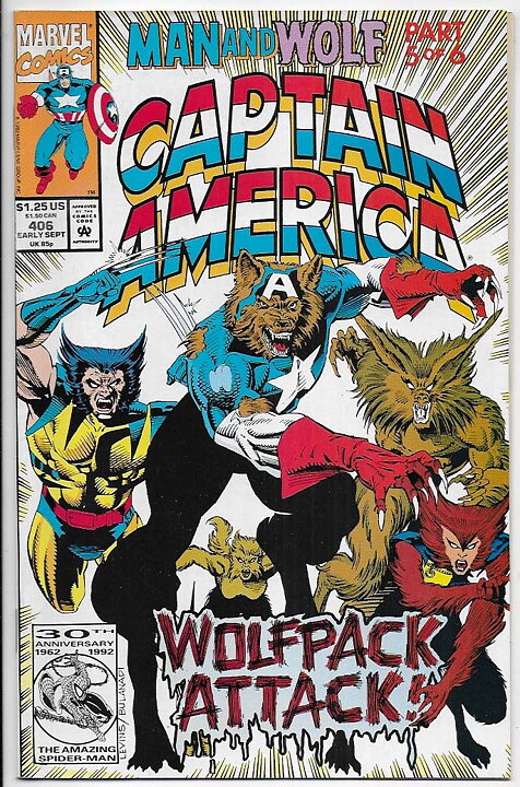 Captain America # 406 VF/NM