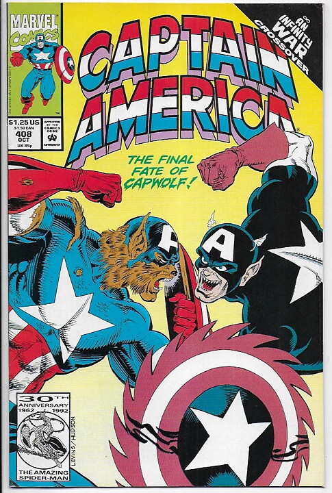 Captain America # 408 VF/NM