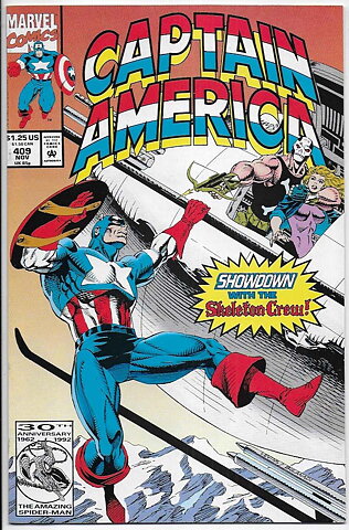 Captain America # 409 NM-