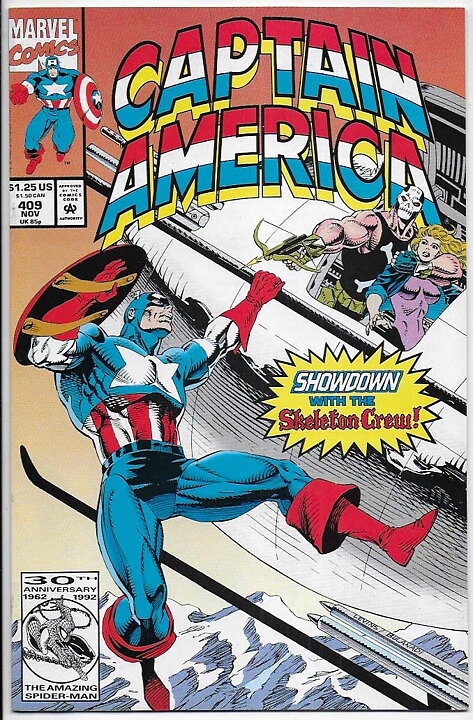 Captain America # 409 NM-