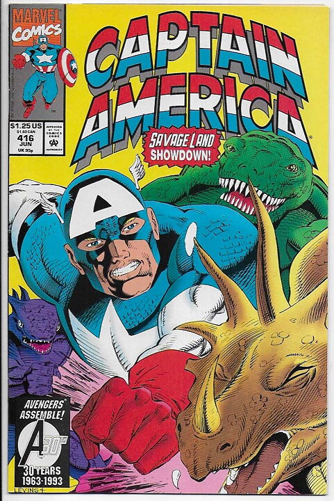 Captain America # 416 NM-