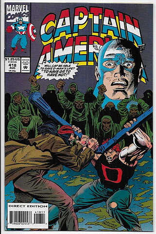 Captain America # 418 NM-