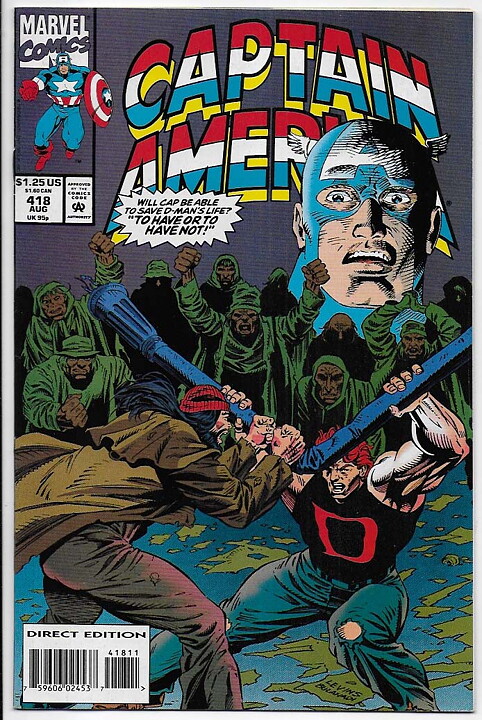 Captain America # 418 NM-