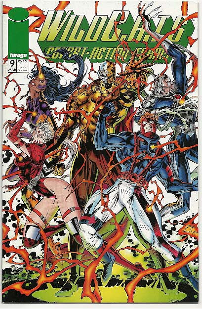 WildC.A.T.S: Covert Action Teams # 9 VF-NM
