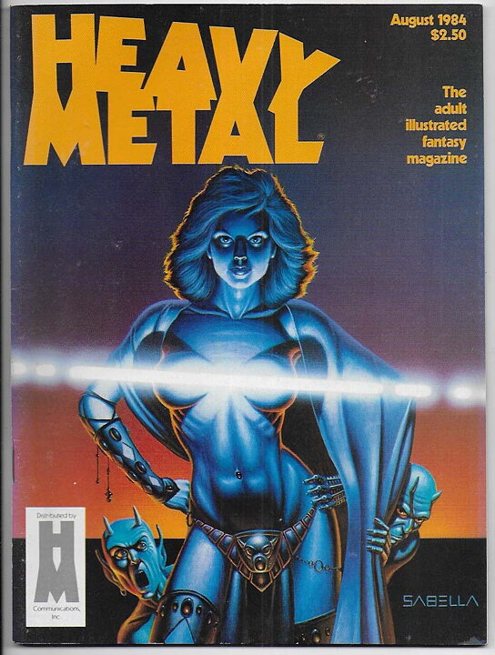 Heavy Metal 1984 August VF