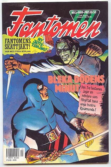 Fantomen 1989 Nr 3 VG+