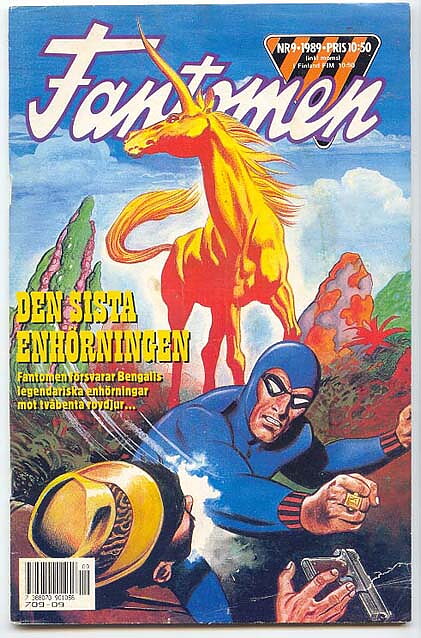 Fantomen 1989 Nr 9 GD/VG