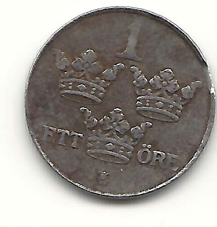 1 öre 1948 kantex 1