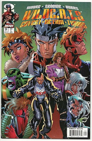 WildC.A.T.S: Covert Action Teams # 34 VF-NM