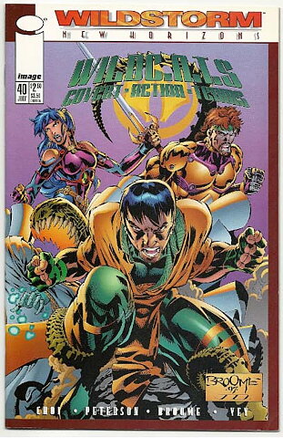 WildC.A.T.S: Covert Action Teams # 40 VF-NM