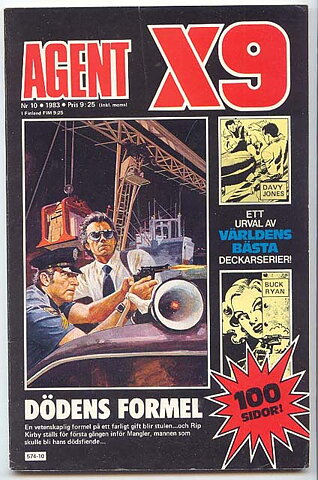 Agent X9 1983 Nr 10 VG