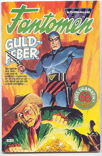 Fantomen 1984 Nr 22 VG