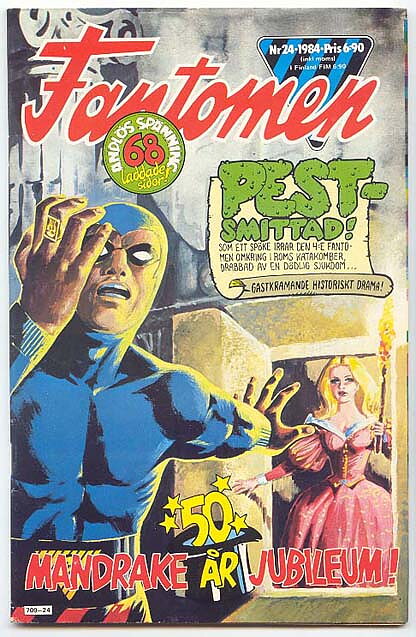Fantomen 1984 Nr 24 VG+