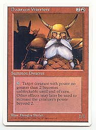 MTG 4th Edition - Dwarven Warriors