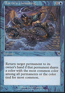 MTG Invasion - Barrin's Unmaking