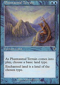 MTG Invasion - Phantasmal Terrain