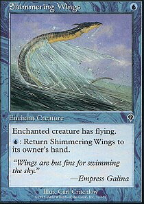 MTG Invasion - Shimmering Wings