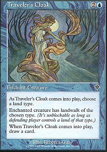 MTG Invasion - Traveler's Cloak
