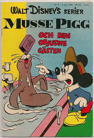 Walt Disney's Serier 1956 Nr 5 VG+
